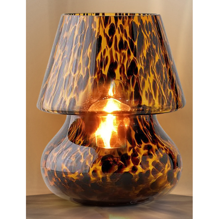Glass Mushroom Lamp