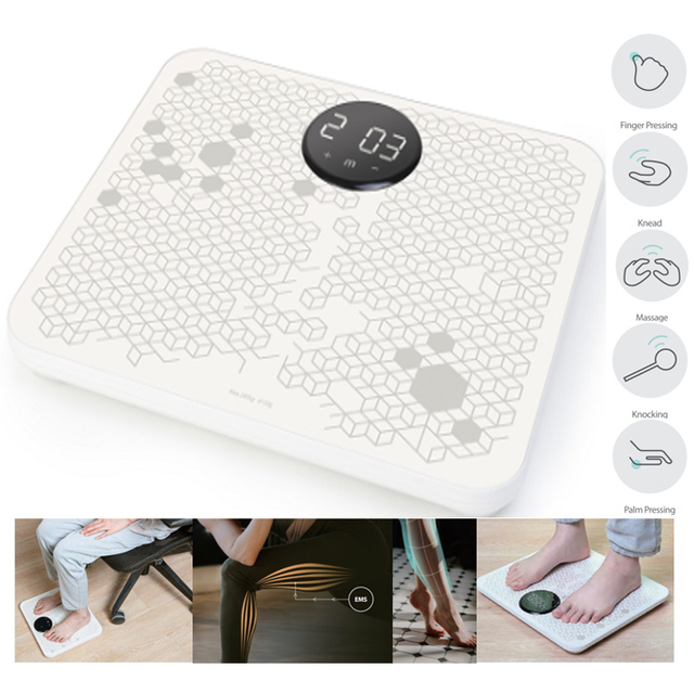 2-IN-1 EMS Massage Scale