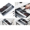 Expandable Knife Drawer Organizer Tray