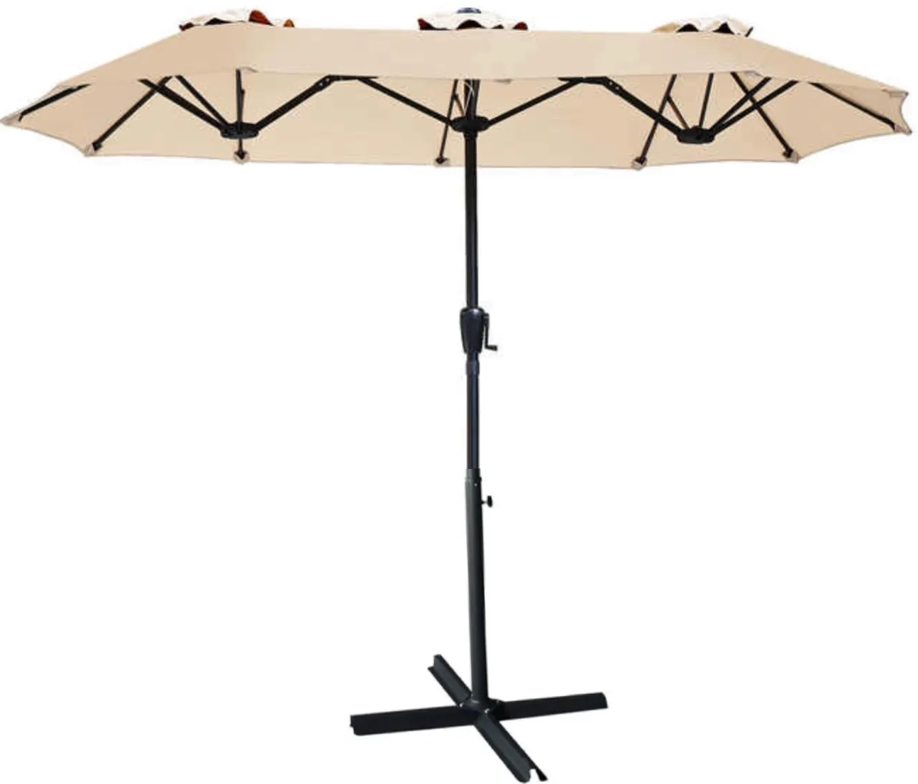 Twin Umbrella with Crank