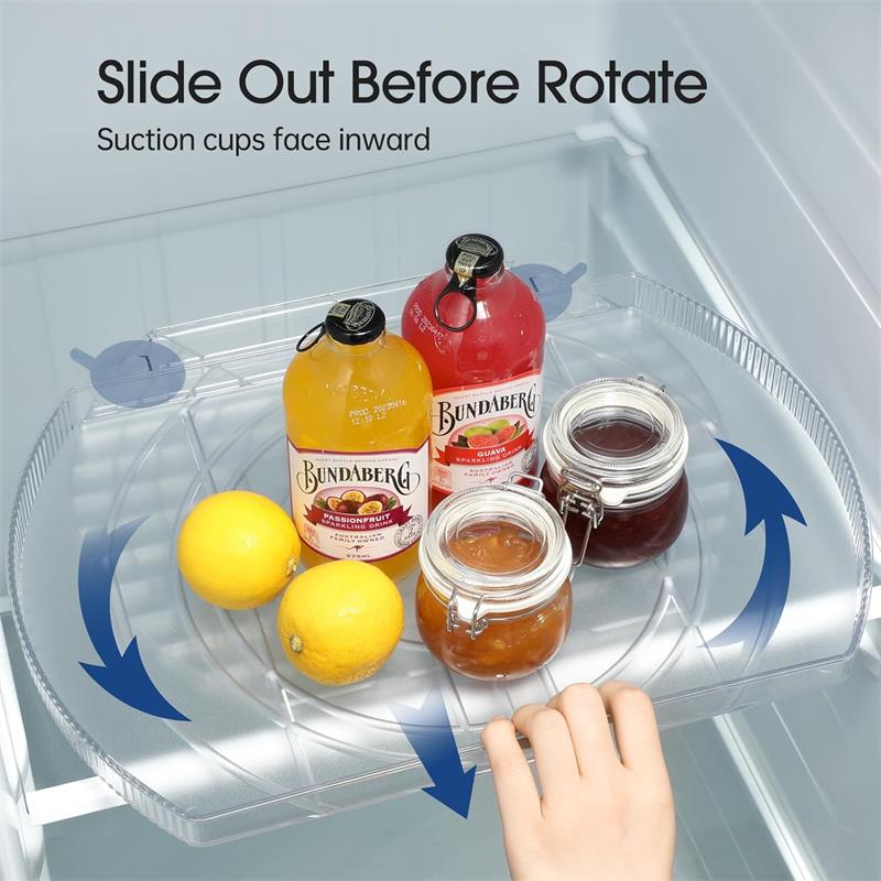 Rotatable Refrigerator Organizer