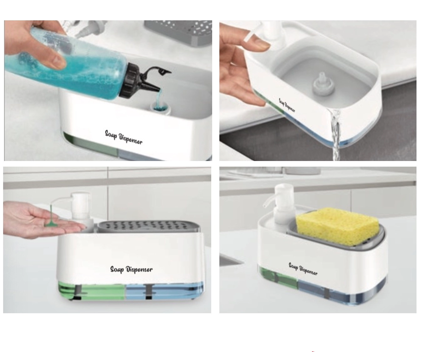 Dsih & Hand Soap Dispenser