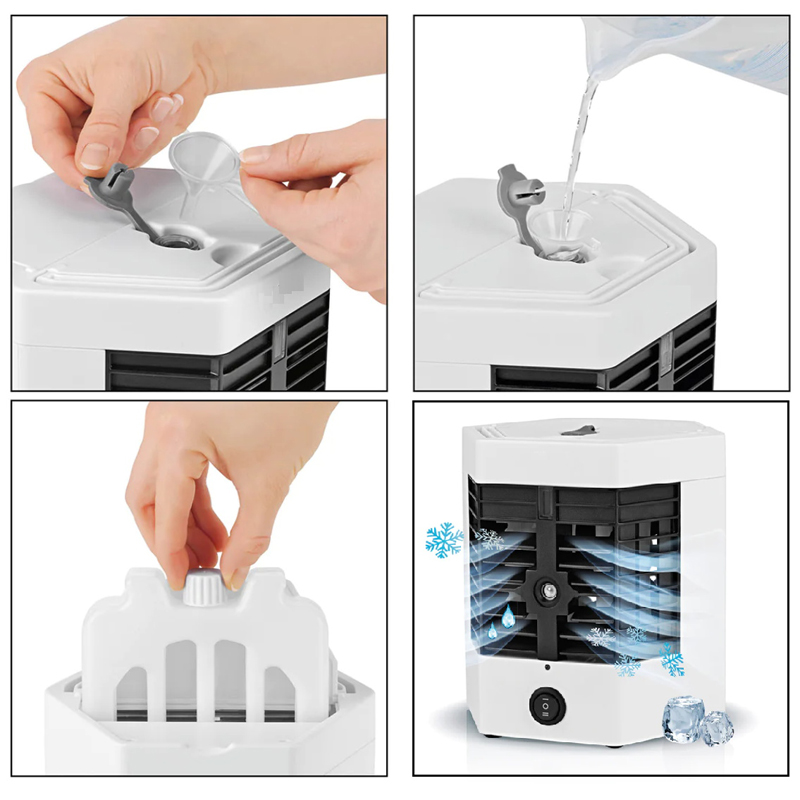 Air Cooler with Ice Box