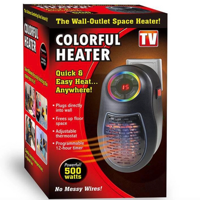 Colorful Lamp Heater