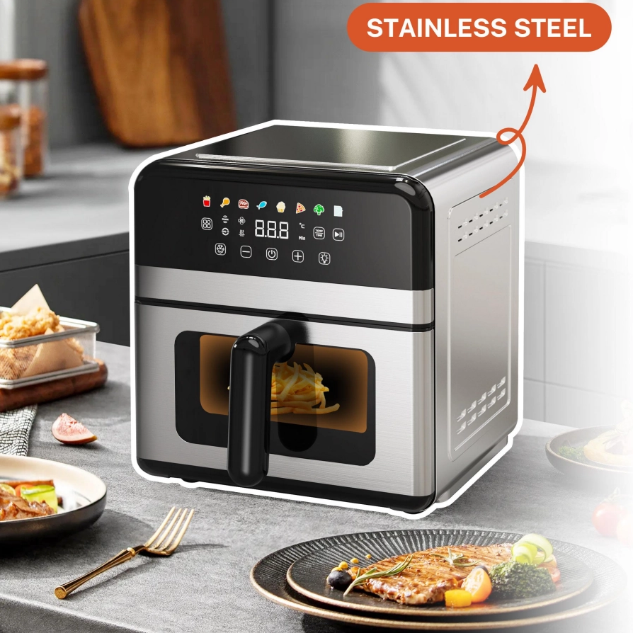 7L Stainless Steel Air Fryer