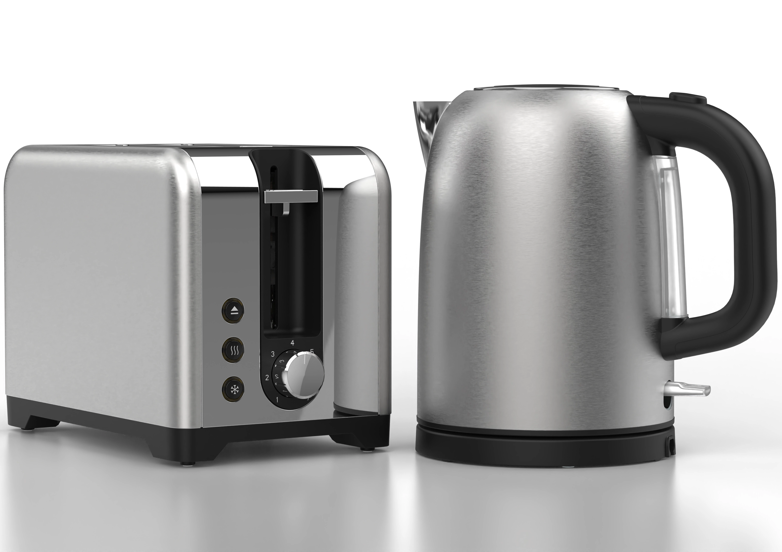 Toaster+Water kettle Combo