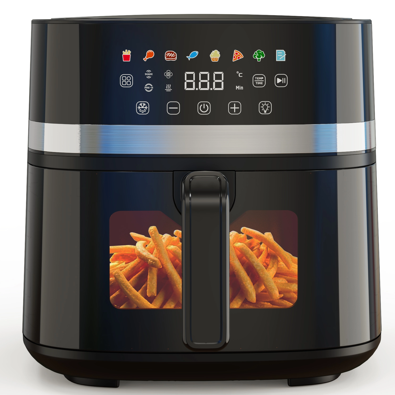 Dual Heating Digital Air Fryer 8L