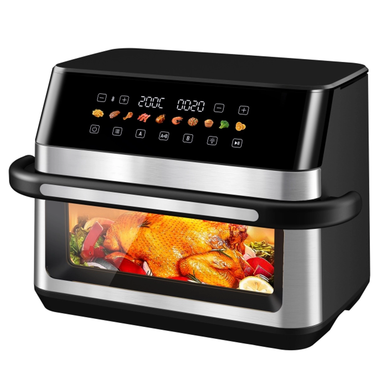 12L Air fryer oven with color screen